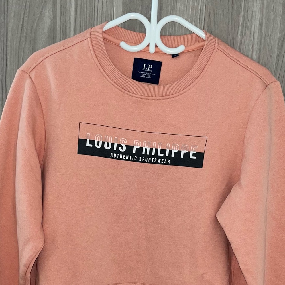 Sweatshirt Unisex M Louis Philippe Pink